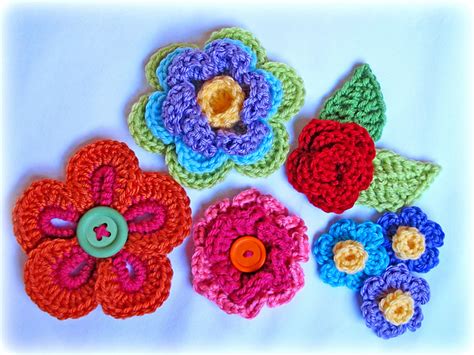 Fabulous Crochet Button Flowers Bright Beautiful And Easy To Make