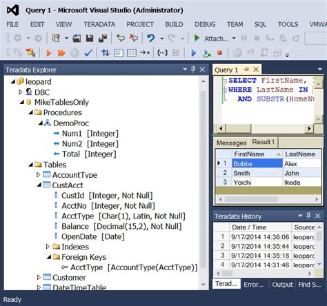 Teradata Sql Assistant