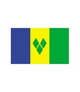 St. Vincent & The Grenadines Courtesy Flag 12x18 in.