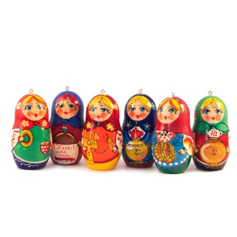 Игрушки для елки Матрешки - Новогодние игрушки - Елочные украшения