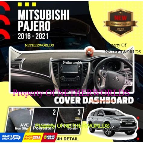 Jual Buy Get Alas Cover Dashboard Mitsubishi New Pajero Sport