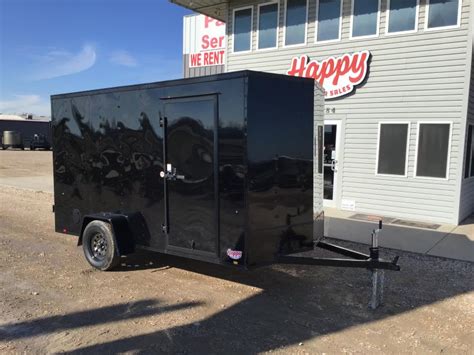 2024 Compass 6'x12' Enclosed Cargo Trailer - Indigo DLX | Happy Trailers | New & Used Trailers ...