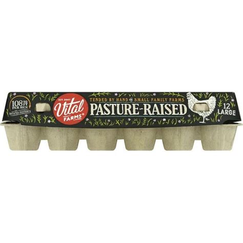 Vital Farms Pasture Raised Large Grade A Eggs Publix Super Markets