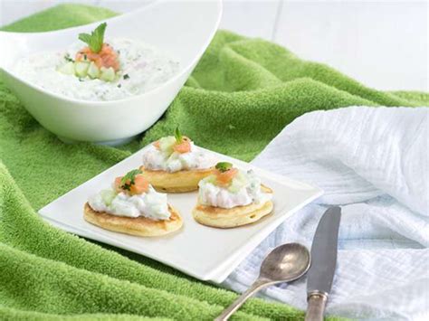 Les Meilleures Recettes de Tzatziki et Saumon fumé