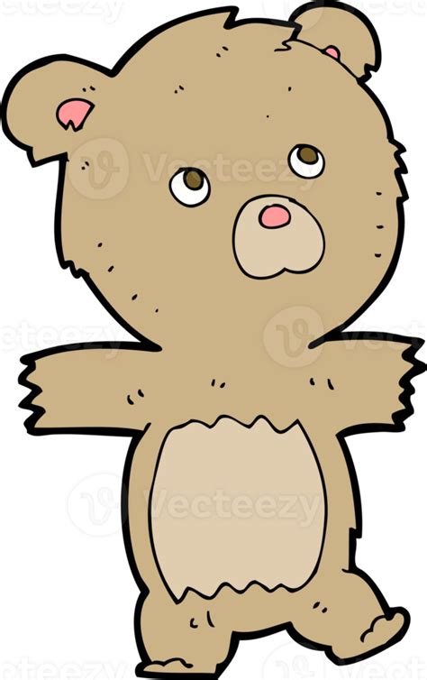 Cartoon Cute Teddy Bear 44971321 Png