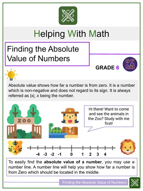 1 4b Solving Absolute Value Equations Worksheet PDF Equations