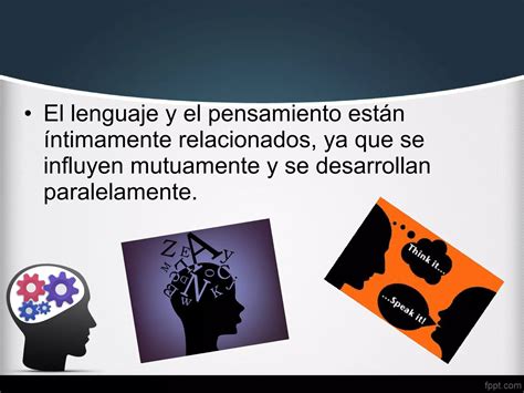 Lenguaje Y Pensamiento Ppt Descarga Gratuita