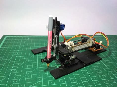 How To Make Mini Cnc D Plotter Using Scrap Dvd Drive L D Motor