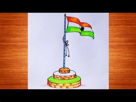 How To Draw Indian National Flag Republic Day Special National Flag