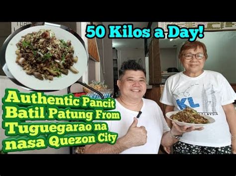 Brunos Authentic Pancit Batil Patung From Tuguegarao Now In Quezon City