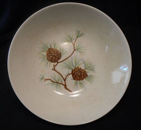 Pine Cone French Saxon China Set Of 4 Bowls On Etsy 4600 With