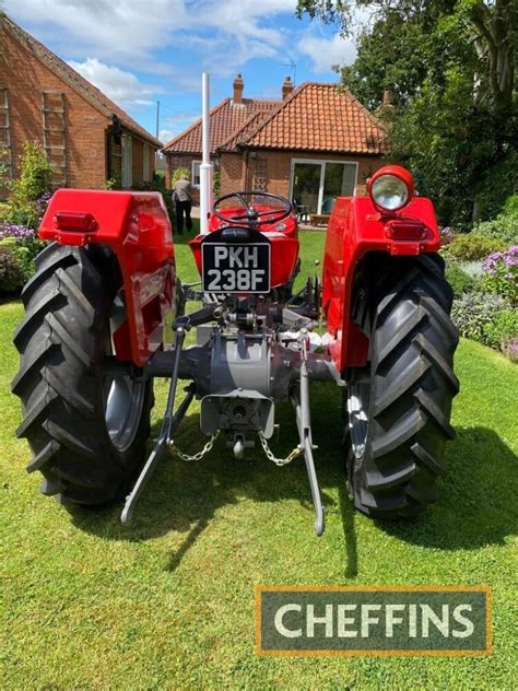 1968 Massey Ferguson 135 3cylinder Diesel Tractor Reg No Pkh 238f Serial No 8983689 Owned And