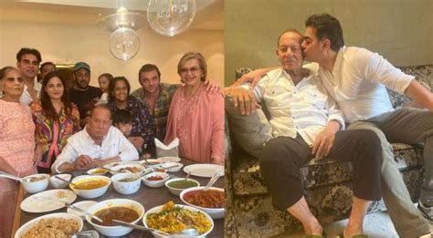 Inside Salim Khans 87th Birthday Salman Khans Father Celebrates With