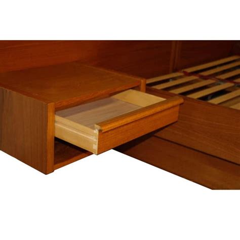 Danish Modern Teak Queen Platform Bed By Jesper Chairish