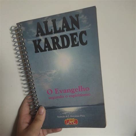 Livro O Evangelho Segundo O Espiritismo Allan Kardec Shopee Brasil