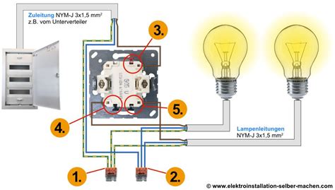 Schaltung Fuer Lichtschalter Schaltplan Lichtschalter