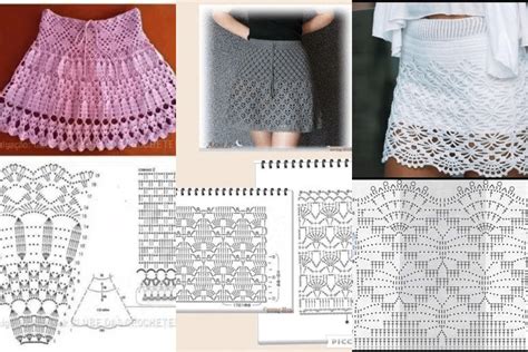 Jupes Au Crochet Pour L Été Le Style Bohème Éblouissant