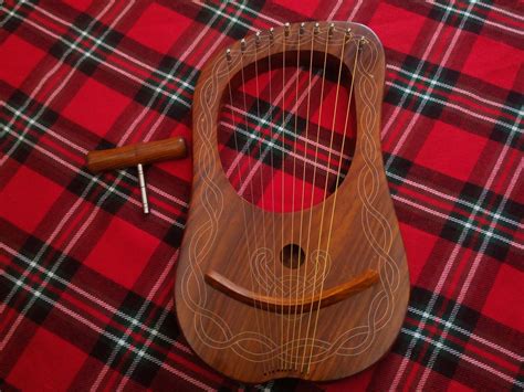 TC NEW LYRE HARP 10 STRINGS/ROSEWOOD LYRA HARP/LYRE HARP 10 STRINGS ...