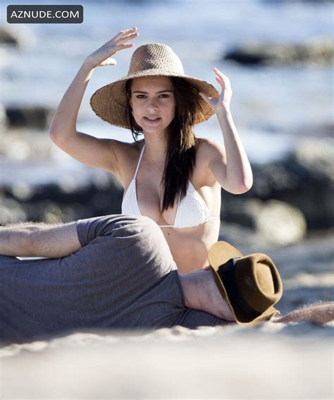 Emily Ratajkowski Sexy White Bikini At Paradise Cove In Malibu AZNude