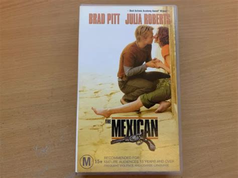 The Mexican Brad Pitt Julia Roberts Vhs Video Cassette Tape 2000 Vgc