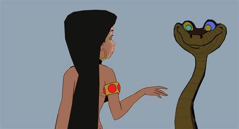 Slave Mari and Kaa: The Dance Starts by hypnotica2002 on DeviantArt