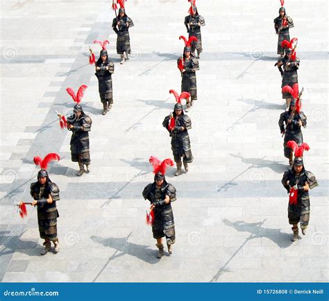 A Formation Of Marching Soldiers Editorial Stock Photo Image Of