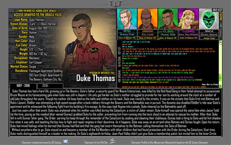 Oracle Files Duke Thomas 1 Earth 27 Wiki Fandom