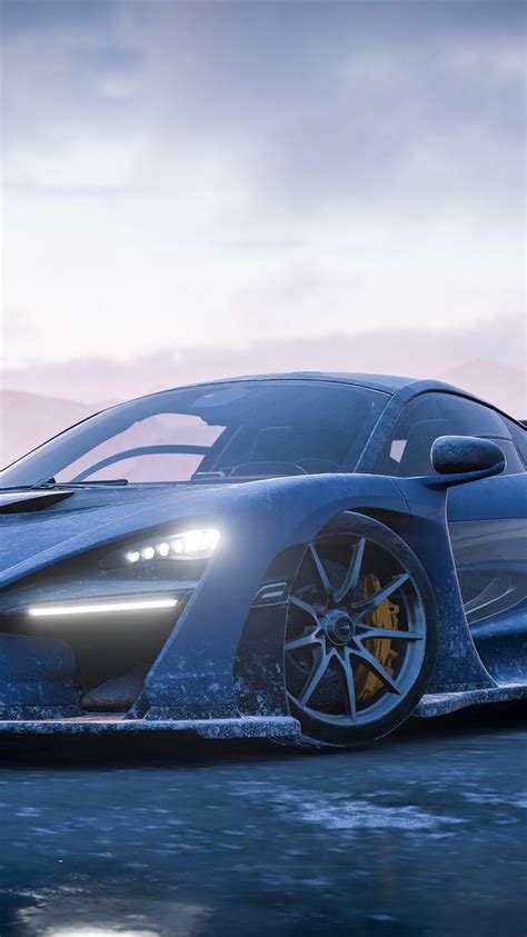 Fonds d écran Forza horizon 4 vue frontale McLaren supercar 3840x2160