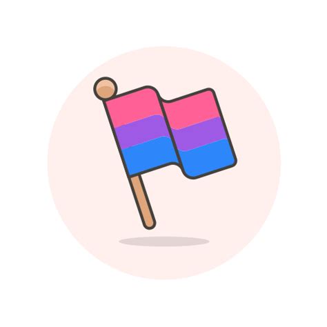 Bisexual Flag Stick Icon Free Download On Iconfinder