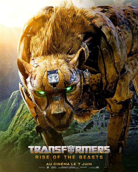 Affiche Du Film Transformers Rise Of The Beasts Photo Sur