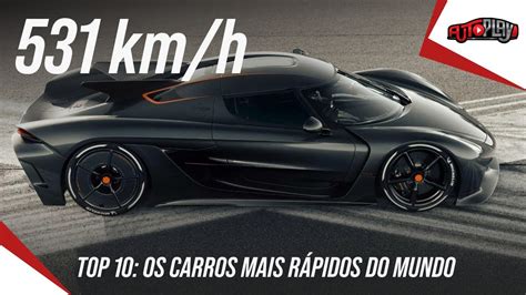 Top 10 carros mais rápidos do mundo