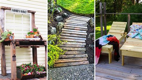 Super Easy Diy Reclaimed Wood Projects For Your Outdoor Spaces