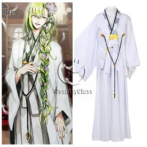 Fate/Grand Order FGO Enkidu Kimono Cosplay Costume - CosplayClass