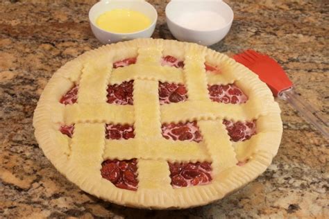 Homemade Tart Cherry Pie My Country Table