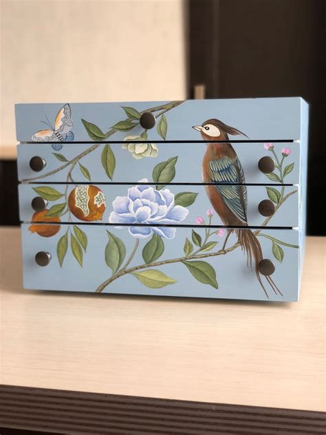 Шкатулка в стиле шинуазри – заказать на Ярмарке Мастеров – F34X5RU ...