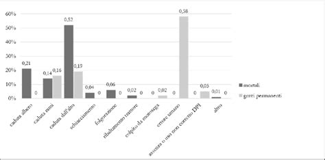 Confronto Tra Le Cause Degli Incidenti Mortali E Degli Incidenti Gravi