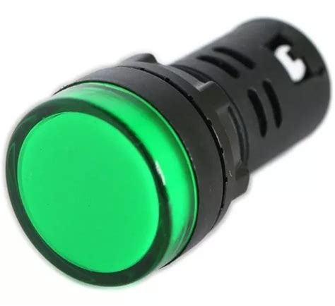 Luz Piloto Led Verde 220v 22mm Cuotas sin interés