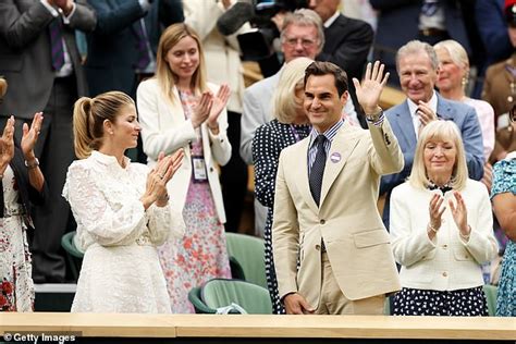 Roger Federer Gets Standing Ovation On First Visit To Wimbledon Since