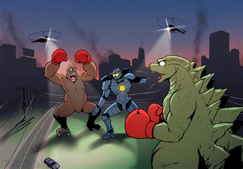 King Kong Vs Godzilla By Foxtrack On Deviantart