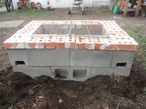 Outdoor Fireplace Made From Cinder Block Fireplace Guide By Linda