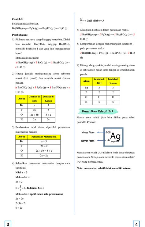 Solution Materi Persamaan Reaksi Dan Stoikiometri Studypool