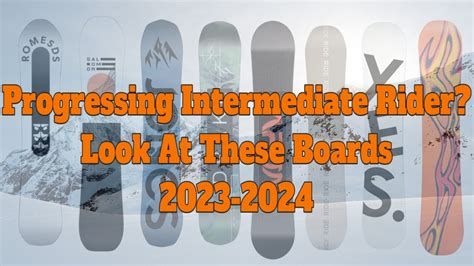 The Top 5 Intermediate Snowboards Of 2023 2024 YouTube