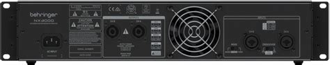 Behringer Nx 3000 Class D Power Amplifier 3000 Watts Zzounds