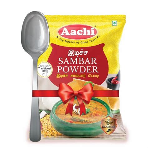 Gm Aachi Idicha Sambar Powder At Rs Pack Sambar Masala In