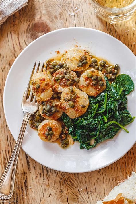 Pan-Seared Sea Scallops Recipe with Butter Sauce – How to Cook Sea Scallops — Eatwell101