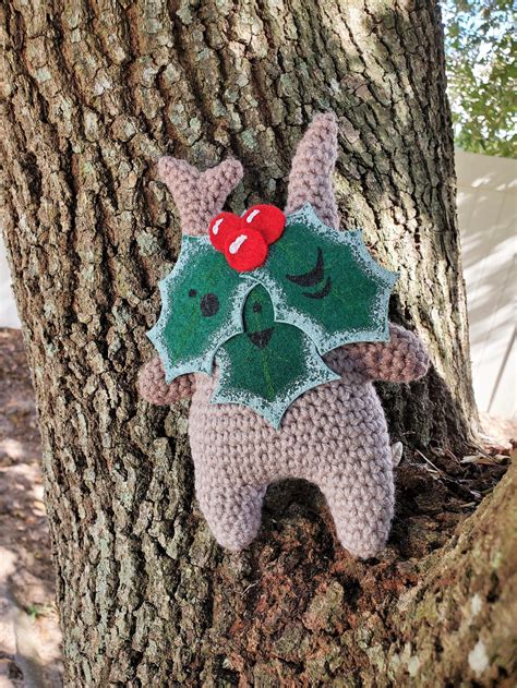 Crocheted Holiday Korok Plush From Legend Of Zelda Series Etsy