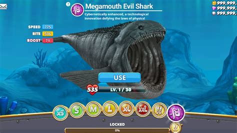 New Megamouth Shark Evil Mode Hungry Shark World Play In 2 Map Bloop