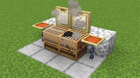 How To Make A Grill In Minecraft YouTube