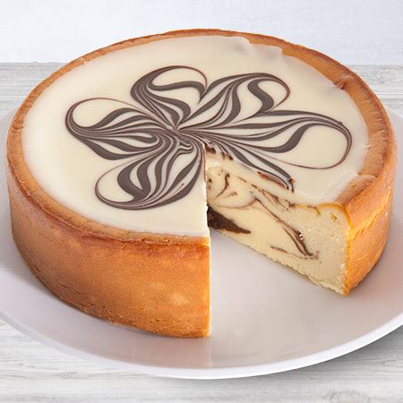 White Chocolate Swirl Cheesecake Inch By Cheesecake