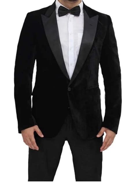 Norman Velvet Prom Black Tuxedo Jacket Shop Tuxedo Jacket